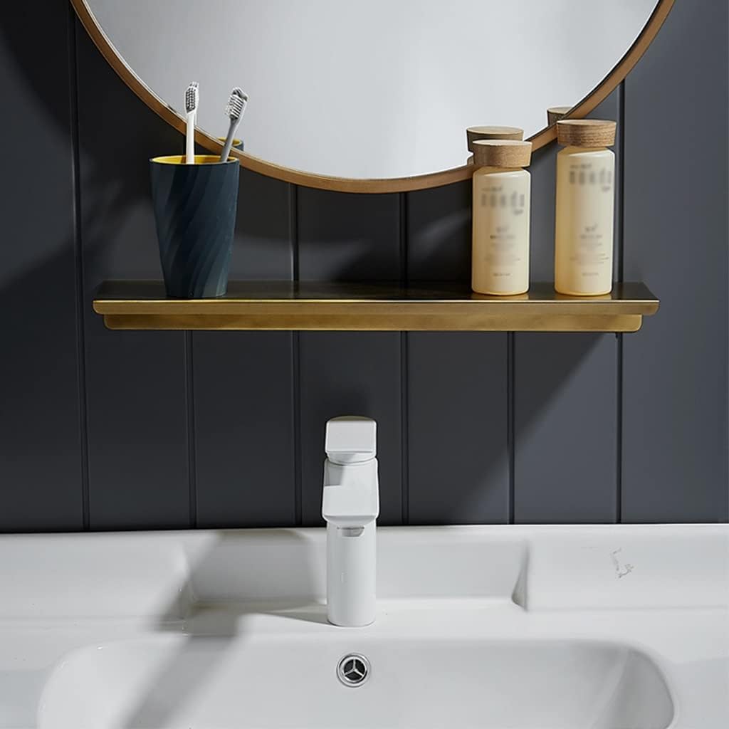Brass Wall Mount Bathroom Shower Caddy